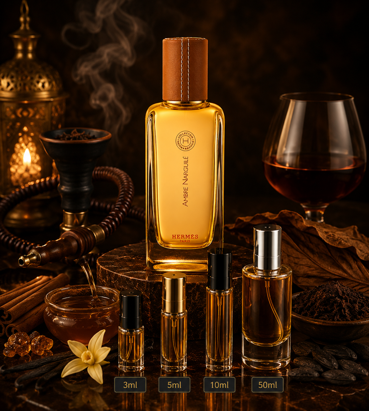 Ambre Narguilé - Hermès - décant parfum niche