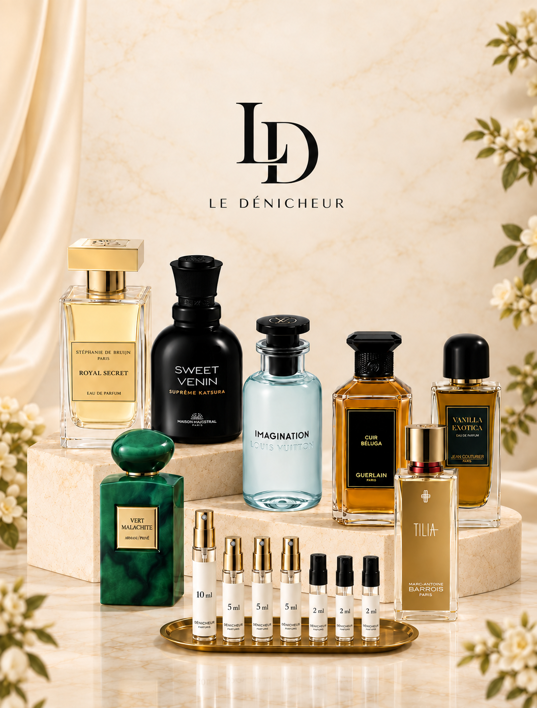 La Sélection du Dénicheur - Édition Septembre | Pack Découverte 7 Fragrances (Décant)