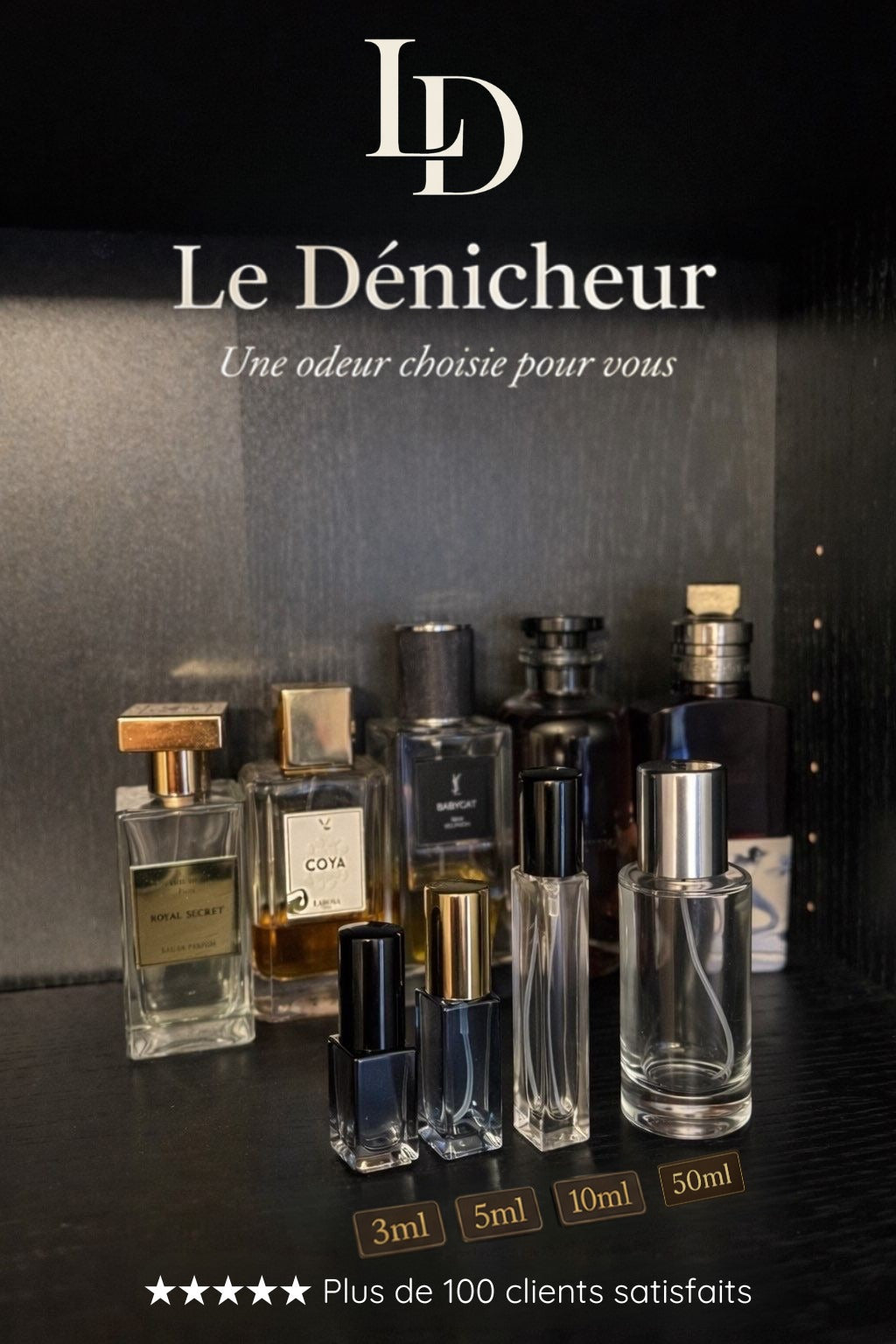 Décant parfum niche - Le Dénicheur